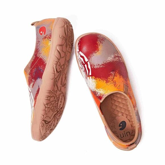 UIN Men's Walking Travel Shoes Canvas Casual Comfort Loafers (Pharaoh)NewNoBox - Picture 6 of 9